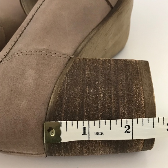 ZAPATO Leather Pump Loafer Slip On Heeled Loafer Tan Heels Womens Size 9.5 EU40 - Picture 12 of 16